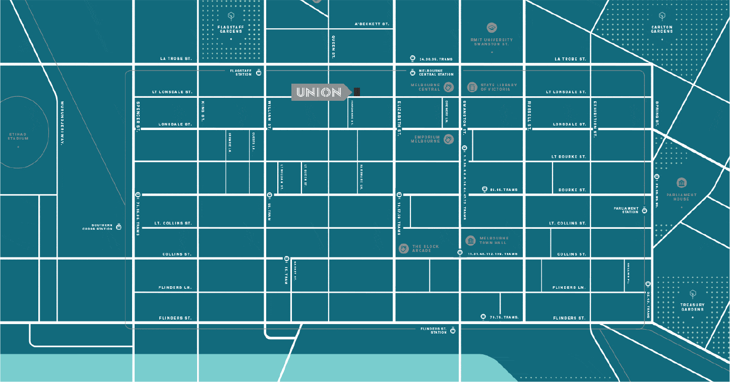 Union Tower Map